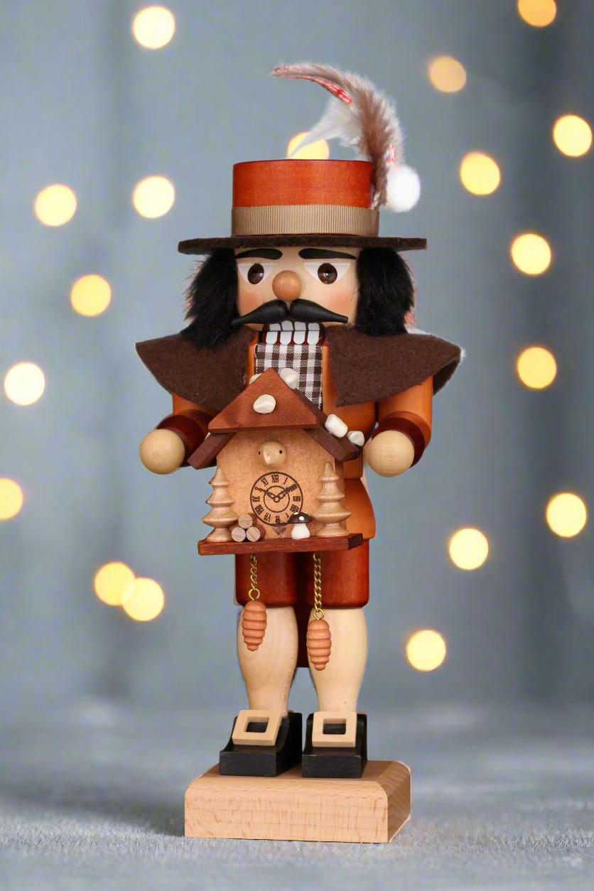 Nutcracker (Small) - Black Forest Bertie the Clock Maker